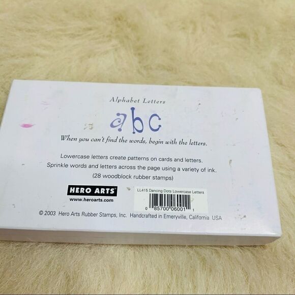 Hero Arts letter and type writer letter stamps - Picture 5 of 9